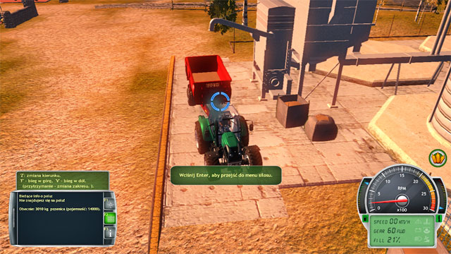 Park next to the silos to load the trailer with the grains stored in the silos. - The next assignments - The Career Mode - Professional Farmer 2014 - Game Guide and Walkthrough