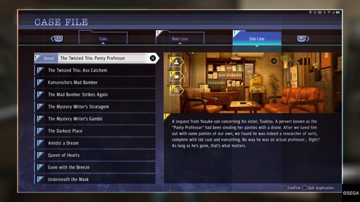 A lot of side activities are added gradually - Starting tips | Judgment - Basics - Judgment Guide