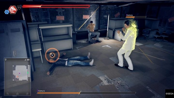 Upstairs, youre going to duel with Captain Hamura - Chapter 10 Chumming the water | Judgment Walkthrough - The main storyline - Judgment Guide