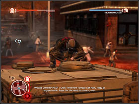 The army will send a special tank, which is quite useful in destroying infected hives - Making The Future | Walkthrough - Walkthrough - Prototype Game Guide & Walkthrough