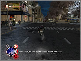 Once everything cools down, get down on the ground and enter the building through the main door - Behind The Glass | Walkthrough - Walkthrough - Prototype Game Guide & Walkthrough