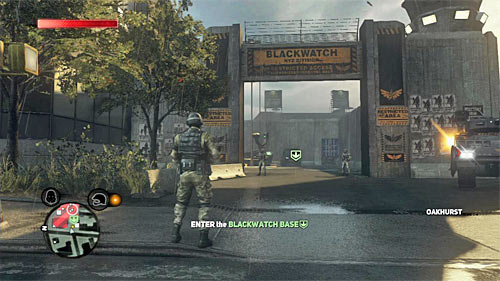 You can now head towards the main entrance to the base located in location [399, 1127] - [Main mission 5] Brain Drain | Main missions - Main missions - Prototype 2 Game Guide