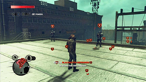 Head to the test site, located north-west from here - [Main mission 7] Feeding Time | Main missions - Main missions - Prototype 2 Game Guide