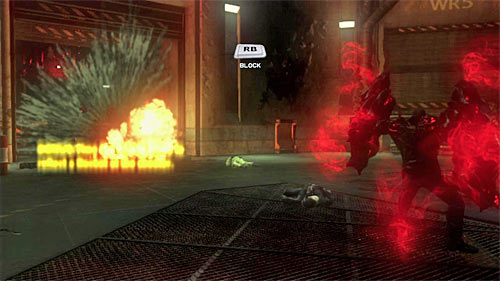 Finish this fight by consuming the boss (B button), which will be rewarded with Shield ability - [Main mission 7] Feeding Time | Main missions - Main missions - Prototype 2 Game Guide