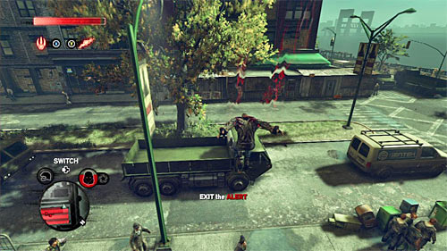 Escape from the mission area should not be a problem, but I do not recommend using the guarded main gate, but instead jumping over the facility wall - [Main mission 7] Feeding Time | Main missions - Main missions - Prototype 2 Game Guide