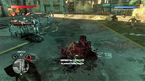 I recommend attacking Blackwatch soldiers only after dealing with the helicopter - [Main mission 9] Salvation | Main missions - Main missions - Prototype 2 Game Guide