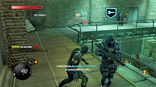 Notice, that the silent solution of this mission is additionally rewarded, so do not attack anyone here - [Main mission 10] The Mad Scientist | Main missions - Main missions - Prototype 2 Game Guide