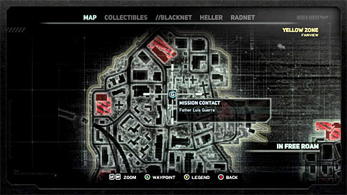 In order to start this mission, you have to get to location [281, 1080], specifically to the shiny circle on the buildings rooftop - [Main mission 13] The Airbridge | Main missions - Main missions - Prototype 2 Game Guide