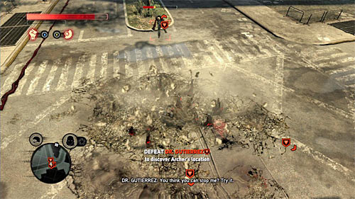 If you do not want to waste time on creating bio-bombs, you can consume civilians in order to use the Devastator attack as often as possible, or perform standard attacks, using one of Hellers abilities - [Main mission 19] A Maze of Blood | Main missions - Main missions - Prototype 2 Game Guide