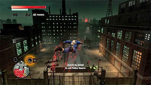 It would be best to leave the base in disguise, unless you have nothing against losing the chase or testing newly obtained special attack on other enemies - [Main mission 20] Alpha Wolf | Main missions - Main missions - Prototype 2 Game Guide