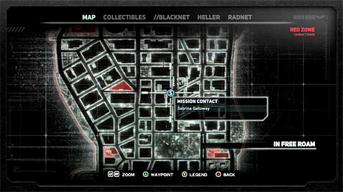 In order to start this mission, you have to get to location [630, 451], specifically to the shiny circle on the ground near the buildings entrance - [Main mission 25] Last Resort | Main missions - Main missions - Prototype 2 Game Guide