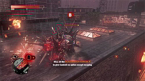 The extermination of opponents should start with two super soldiers - [Main mission 25] Last Resort | Main missions - Main missions - Prototype 2 Game Guide