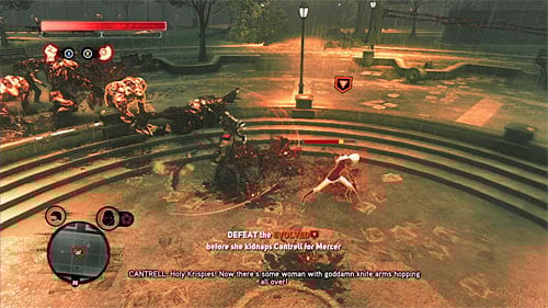 The main difficulty in a new fight is a fact, that your opponent has whip - [Main mission 25] Last Resort | Main missions - Main missions - Prototype 2 Game Guide