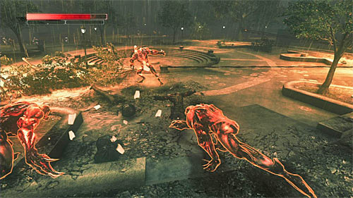 I do not recommend using the Devastator attack during this duel, because your opponent is very fast and she can move away from dangerous zone with no problems - [Main mission 25] Last Resort | Main missions - Main missions - Prototype 2 Game Guide