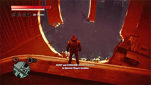 As you probably remember, it is best to start the hunt with getting to the rooftop of one of the highest buildings in the area - [Main mission 27] Divine Intervention | Main missions - Main missions - Prototype 2 Game Guide