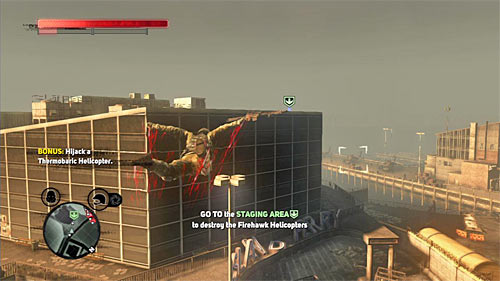 Your new target is location [523, 880] - [Main mission 28] Operation Firehawk | Main missions - Main missions - Prototype 2 Game Guide