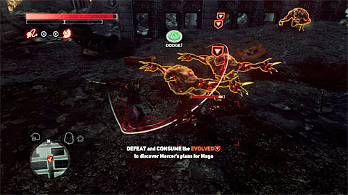 You have to eliminate three evolved opponents and the fight with them shouldnt be problematic - [Main mission 29] Lost in the System | Main missions - Main missions - Prototype 2 Game Guide