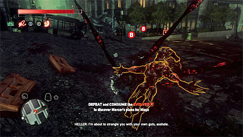 Try to dodge opponents attacks and always focus on attacking only one enemy at the same time - [Main mission 29] Lost in the System | Main missions - Main missions - Prototype 2 Game Guide