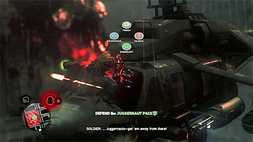 The title of this objective is self-explanatory - you have to protect your juggernauts - [Main mission 30] A Labor of Love | Main missions - Main missions - Prototype 2 Game Guide