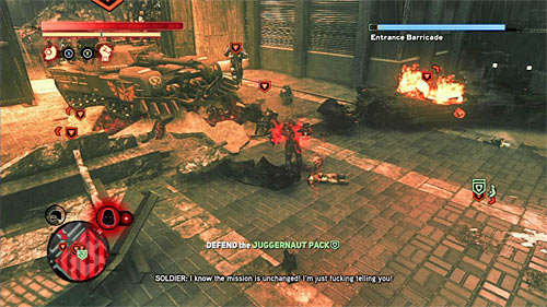 In pauses between attacking hostile machines, eliminate standard Blackwatch soldiers, and especially ones with rocket launchers - [Main mission 30] A Labor of Love | Main missions - Main missions - Prototype 2 Game Guide