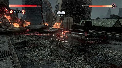 In the second part of the fight, Mercer will be using Whipfist and in my opinion this makes this encounter most difficult - [Main mission 31] Murder Your Maker | Main missions - Main missions - Prototype 2 Game Guide