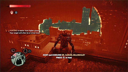 As you probably remember from the last mission, it is best to start the hunt with getting to the rooftop of one of the highest buildings in the area - [Blacknet mission 1] Operation: Orions Belt | Blacknet missions - Blacknet missions - Prototype 2 Game Guide