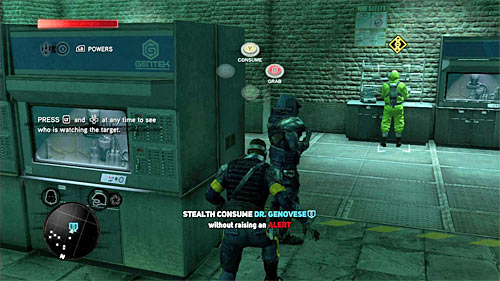 Go to each soldier and consume him (B button and Y button) - [Blacknet mission 1] Operation: Orions Belt | Blacknet missions - Blacknet missions - Prototype 2 Game Guide