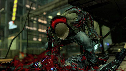 Corporal is in the line of sight of at least three Blackwatch soldiers a since it is not easy to get rid of them silently, I suggest not to bother with it and attack all enemies here - [Blacknet mission 2] Operation: Black Tulip | Blacknet missions - Blacknet missions - Prototype 2 Game Guide