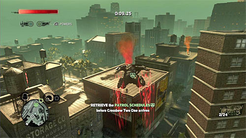 During this race, focus on safely reaching the adjacent buildings - [Blacknet mission 3] Operation: Clean Sweep | Blacknet missions - Blacknet missions - Prototype 2 Game Guide