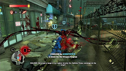 You can now go to the second group of scientists - [Blacknet mission 4] Operation: Manticore | Blacknet missions - Blacknet missions - Prototype 2 Game Guide