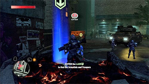 Your new target is location [312, 1268], specifically the shiny circle on the buildings rooftop - [Blacknet mission 4] Operation: Manticore | Blacknet missions - Blacknet missions - Prototype 2 Game Guide