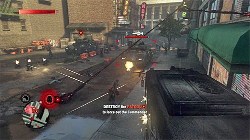 A good idea is also to attack soldiers with rocket launchers, because such weapons are very effective in destroying APCs - [Blacknet mission 4] Operation: Manticore | Blacknet missions - Blacknet missions - Prototype 2 Game Guide