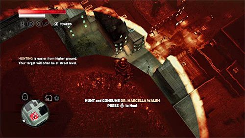 As you probably remember, it is best to start the hunt with getting to the rooftop of one of the highest buildings in the area - [Blacknet mission 5] Operation: Keyhole | Blacknet missions - Blacknet missions - Prototype 2 Game Guide