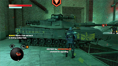 The important information is fact, that in order to complete the bonus objective, you have to use a tank to destroy at least one enemy machine - [Blacknet mission 5] Operation: Keyhole | Blacknet missions - Blacknet missions - Prototype 2 Game Guide