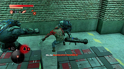 First, I propose to focus on standard soldiers with rocket launchers, so they wont bother you later - [Blacknet mission 5] Operation: Keyhole | Blacknet missions - Blacknet missions - Prototype 2 Game Guide