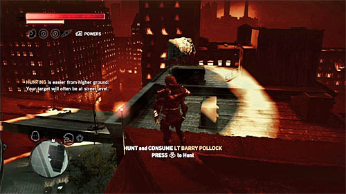 As you probably remember, it is best to start the hunt with getting to the rooftop of one of the highest buildings in the area - [Blacknet mission 6] Operation: Jack-Of-All-Trades | Blacknet missions - Blacknet missions - Prototype 2 Game Guide
