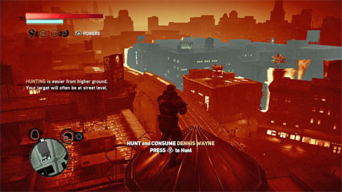 As you probably remember, it is best to start the hunt with getting to the rooftop of one of the highest building in area - [Blacknet mission 8] Operation: Vivid Future | Blacknet missions - Blacknet missions - Prototype 2 Game Guide
