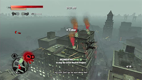 During the race, pay most attention on getting to adjacent buildings - [Blacknet mission 8] Operation: Vivid Future | Blacknet missions - Blacknet missions - Prototype 2 Game Guide