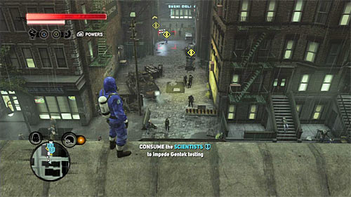 Scientists from the first group are gathered in the same place and their approximate location is [770, 1385] - [Blacknet mission 8] Operation: Vivid Future | Blacknet missions - Blacknet missions - Prototype 2 Game Guide