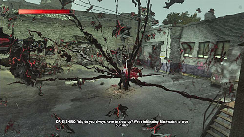 When you try to consume the scientist or two guards standing near, it turns out that all of them have viral powers - [Blacknet mission 8] Operation: Vivid Future | Blacknet missions - Blacknet missions - Prototype 2 Game Guide