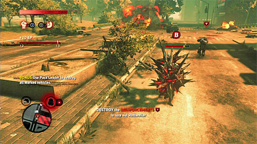 Ignore the tank yourself and start attacking super soldiers, who appeared with the tank - [Blacknet mission 9] Operation: Spotted Cat - p. 2 | Blacknet missions - Blacknet missions - Prototype 2 Game Guide