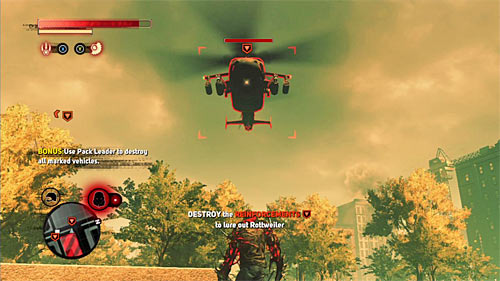 Third part of the fight will start once the hostile helicopter appears neat the Blackwatch base - [Blacknet mission 9] Operation: Spotted Cat - p. 2 | Blacknet missions - Blacknet missions - Prototype 2 Game Guide