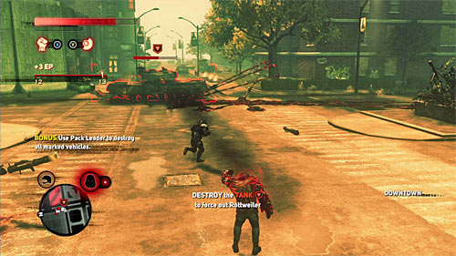 The Blackwatch tank is more resistant than the one from previous part of the fight, so it will be probably your last target - [Blacknet mission 9] Operation: Spotted Cat - p. 2 | Blacknet missions - Blacknet missions - Prototype 2 Game Guide