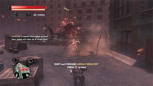 Start with destroying the cage and depending on your preferences you can use the rocket launcher, one of Hellers abilities or throw a large object at the cage - [Blacknet mission 10] Operation: Long Horizon | Blacknet missions - Blacknet missions - Prototype 2 Game Guide