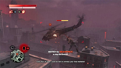 The third, last helicopter appears in location [640, 406] - [Blacknet mission 10] Operation: Long Horizon | Blacknet missions - Blacknet missions - Prototype 2 Game Guide