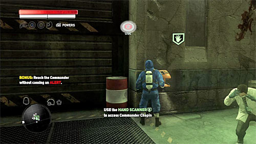 The hand scanner can be found in location [520, 433] - [Blacknet mission 10] Operation: Long Horizon | Blacknet missions - Blacknet missions - Prototype 2 Game Guide