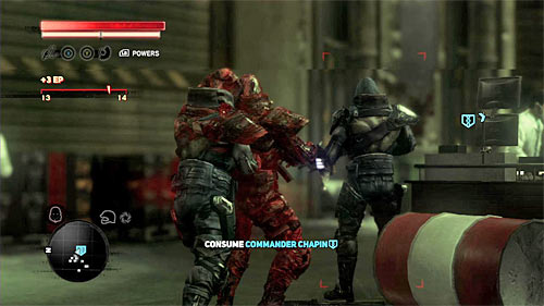 An exact location of commander Chapin is in [524, 427] and you have to know that he has virus powers, so you wont be able to consume him without problems - [Blacknet mission 10] Operation: Long Horizon | Blacknet missions - Blacknet missions - Prototype 2 Game Guide