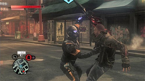 Go after fleeing commander - [Blacknet mission 11] Operation: Stun Circuit | Blacknet missions - Blacknet missions - Prototype 2 Game Guide