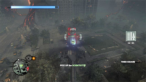 Land on the ground in the shiny circle in location [668, 145] and wait until the second scientist gets to the helicopter - [Blacknet mission 12] Operation: Clockwork - p. 1 | Blacknet missions - Blacknet missions - Prototype 2 Game Guide