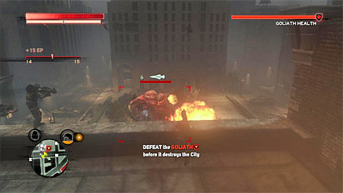 The fight with the goliath can be played in two ways - [Blacknet mission 12] Operation: Clockwork - p. 2 | Blacknet missions - Blacknet missions - Prototype 2 Game Guide